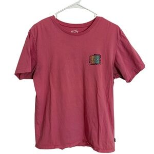 Billabong Men's Pink T-Shirt